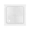 Lidz Wawel SC80x80.SAT.LOW.FR Душова кабіна квадратна, скло Frost 4 мм + Lidz Душовий піддон KAPIELKA ST80x80х14