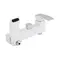 Душова система універсальна Qtap Swan Cascada на три споживачі (з виливом) QTSWA111CRW45570 Chrome/White