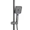 Душова система універсальна Qtap Presto на три споживачі (з виливом) QTPRE111GRP45585 Graphite