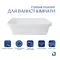 Комплект Qtap Scorpio: Раковина врізна прямокутна 510х390х145 мм White + Донний клапан PU02