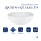 Комплект Qtap Owl: Раковина накладна кругла 400х400х155 мм White + Донний клапан PU02