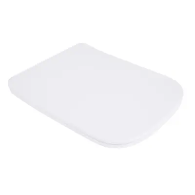 Сидіння для унітаза (Tern 490,520,610) 435x344x50 мм, White, з мікроліфтом, Slim Duroplast, Quick Release QTSC179W47353 Qtap