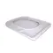 Сидіння для унітаза (Tern 490,520,610) 435x344x50 мм, White, з мікроліфтом, Slim Duroplast, Quick Release QTSC179W47353 Qtap