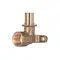 Кут натяжний Icma №1040 d20х2,8-1/2"В настінний 851040ADGW05