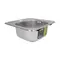 Кухонна мийка Brinex 3838 0,6 мм Satin (BRIN3835SAT06)