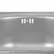 Кухонна мийка Brinex 3838 0,6 мм Satin (BRIN3835SAT06)