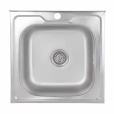Кухонна мийка Brinex 5050 0,6 мм Satin (BRIN5050SAT06)