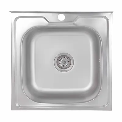 Кухонна мийка Brinex 5050 0,6 мм Satin (BRIN5050SAT06)