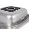Кухонна мийка Brinex 5050 0,6 мм Satin (BRIN5050SAT06)