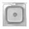 Кухонна мийка Brinex 5050 0,6 мм Satin (BRIN5050SAT06)