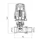 Кран Thermo Alliance Standart RTL прямий 1/2"ВЗ TAS01615