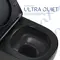 Унітаз підвісний Qtap Jay Ultra Quiet 485х360х320 мм, Matt Black, сидінням Slim Duroplast/ Soft-close/ Quick Relase QT07335177MB
