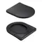 Унітаз підвісний Qtap Jay Ultra Quiet 485х360х320 мм, Matt Black, сидінням Slim Duroplast/ Soft-close/ Quick Relase QT07335177MB