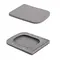 Унітаз підвісний Tern Ultra Quiet 490×365×325 мм, Stone Grey, з сидінням Slim Duroplast / Soft-close / Quick Release QT17332303ASSG Qtap