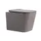 Унітаз підвісний Tern Ultra Quiet 490×365×325 мм, Stone Grey, з сидінням Slim Duroplast / Soft-close / Quick Release QT17332303ASSG Qtap
