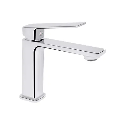 Змішувач для раковини низький Qtap Capricorn, Chrome (k26) QTCAP1060102C48219