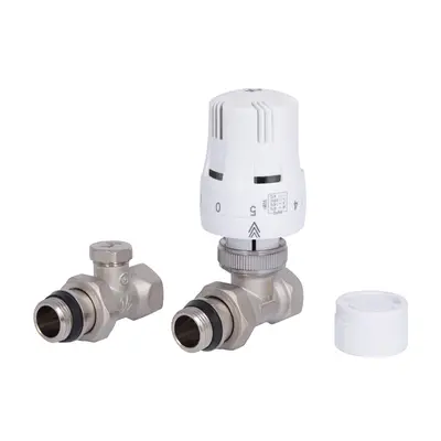 Термостатичний набір Thermo Alliance Standart прямий 1/2" TAS353W15