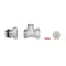 Термостатичний набір Thermo Alliance Standart прямий 1/2" TAS353W15