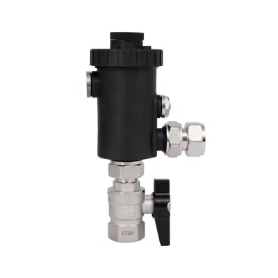 Фільтр-дешламатор Thermo Alliance Forte 3/4", кутовий (магнітний шламоуловлювач) TAF420G20