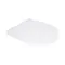 Qtap Сидіння для унітаза (Jay 640, Swan 640) 422x360x30 мм, White, з мікроліфтом, Slim Duroplast, Quick Release QTSC179W48699