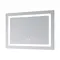 Дзеркало Lidz Kubis (KU2) 1200х800 з LED-підсвічуванням Touch, з антизапотіванням, з димером, рег. яскравості LDKUB120080049007