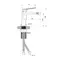 Змішувач для биде Qtap Crow QTCRO255CRM49177 Chrome