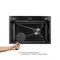Мийка для кухні інтегрована Lidz Handmade H6845HB Decor Black PVD Honeycomb 3,0/1,0 мм LDH6845HDECBLM49445