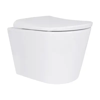 Унітаз підвісний Qtap Scorpio ML Ultra Quiet 520x365x365 мм, з сидінням Soft-close MagLock, White QTSCOML26W49624