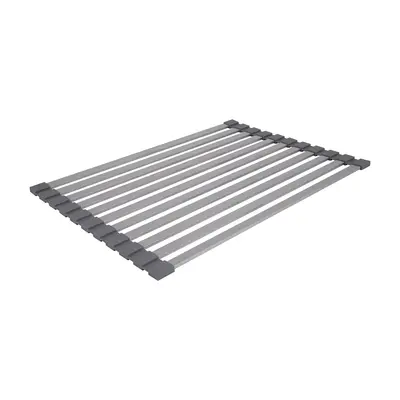 Сушарка на кухонну мийку Lidz Acsis LA13 Gray, плоска основа, для посуду 430х300 мм LDACSLA13GRA49767