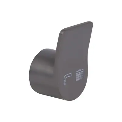 Ручка перемикача режимів Qtap (27,1x45,5x27,4) для душової системи Presto Graphite QTPRE271455274GRP50517