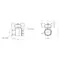 Кран кульовий Thermo Alliance Standart 1" ВР для води (метелик) SD602NW25PN40