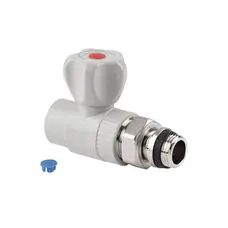 Кран кульовий радіаторний PPR Thermo Alliance 20х1/2" прямий
