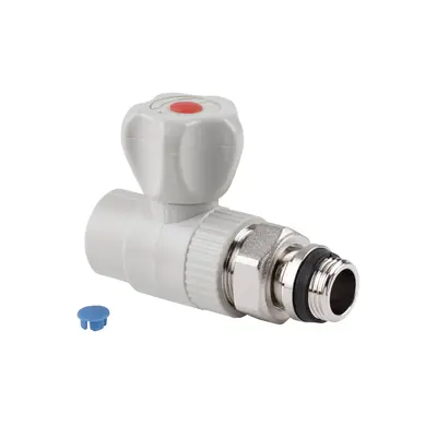 Кран кульовий радіаторний PPR Thermo Alliance 20х1/2" прямий