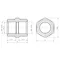 Муфта обтискна SD Forte 20х3/4" ЗР SF172W2020