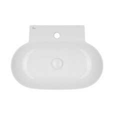 Раковина Qtap Cardinal 565х400х130 White з донним клапаном QT0411K177W