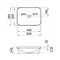 Раковина Qtap Scorpio 500х380х145 White з донним клапаном QT1411K490W