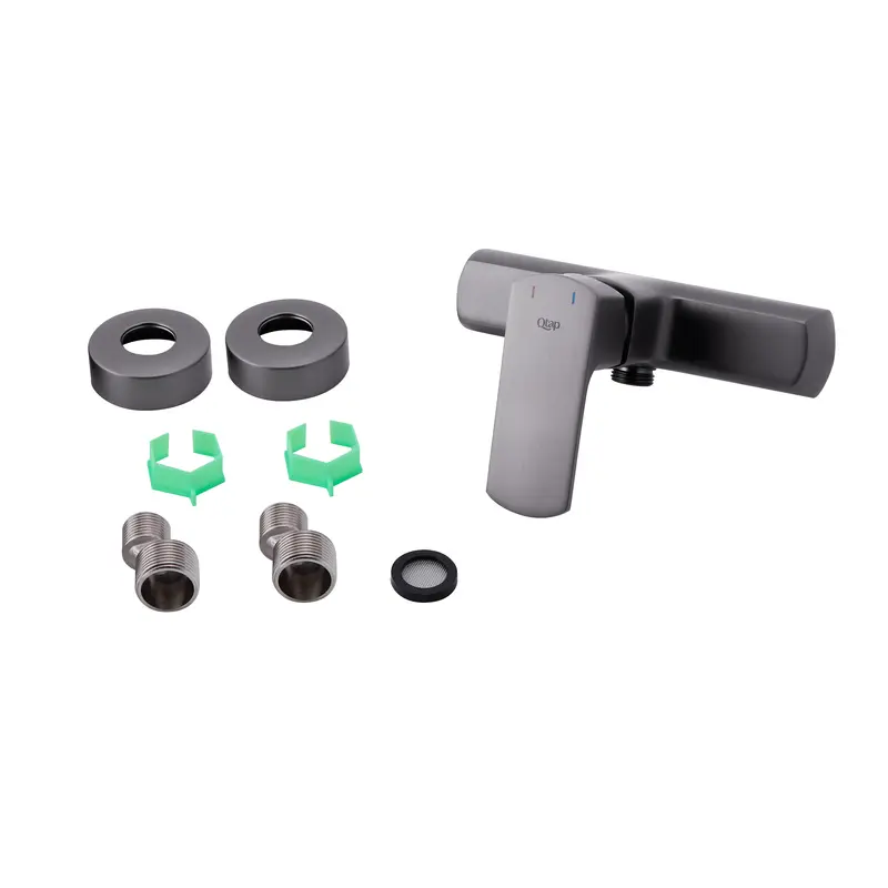 Змішувач для душу Qtap Lipno QTLIPNO4023101G Graphite Змішувач для душу Qtap Lipno QTLIPNO4023101G Graphite