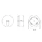 Диспенсер для паперових рушників Qtap Pohodli QT172WH42906 White (Domov)