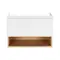 Тумба підвісна Qtap Robin 800х580х500 WHITE/WHITISH OAK QT1374TPВ8001NWWO