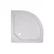 Душова кабіна Lidz Latwa SC80x80.SAT.LOW.FR, скло Frost 4 мм + Lidz Душовий піддон KAPIELKA ST80x80x15