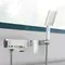 Змішувач для ванни Qtap Swan Cascada з поворотним виливом (з душовим гарнітуром) QTSWA260CRM45565 Chrome