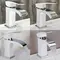 Змішувач для раковини Qtap Swan Cascada QTSWA270CRW45568 Chrome/White
