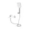 Змішувач для ванни Qtap Presto (з душовим гарнітуром) QTPRE259CRW45579 Chrome/White