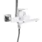 Душова система універсальна Qtap Presto на три споживачі (з виливом) QTPRE111CRW45580 Chrome/White