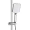 Душова система універсальна Qtap Presto на три споживачі (з виливом) QTPRE111CRW45580 Chrome/White