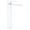 Змішувач для раковини Qtap Gemini високий QTGEM269CRW45679 Chrome/White Змішувач для раковини Qtap Gemini високий QTGEM269CRW45679 Chrome/White