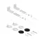 Унітаз підлоговий Qtap Scorpio Ultra Quiet безобідковий з сидінням Soft-close MATT BLACK QT14226088AMB