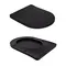 Унітаз підлоговий Qtap Scorpio Ultra Quiet безобідковий з сидінням Soft-close MATT BLACK QT14226088AMB