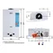 Колонка газова димохідна Thermo Alliance JSD20-10CLM 10 л White