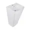 Раковина для підлоги моноблок Qtap Tern 440х380х830mm White QT1711G302WN